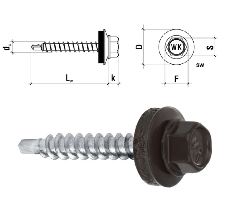 Wkręty farmerskie do drewna WFD